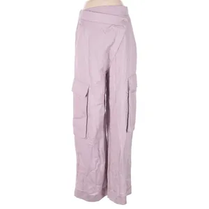NWT Zara Lilac Crossover Asymmetric Cargo Pants Utility Pastel Minimalist Y2K thumbnail 2