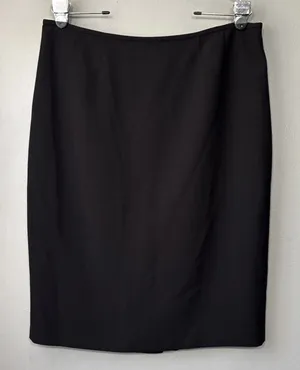 Jones Studio Pencil Skirt Size 12 Black Career Business Office Siren Corporate thumbnail 1