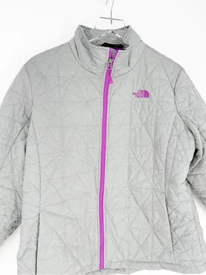 The North Face Tamburello Quilted Jacket Women's XXL Grey Gorpcore thumbnail 4