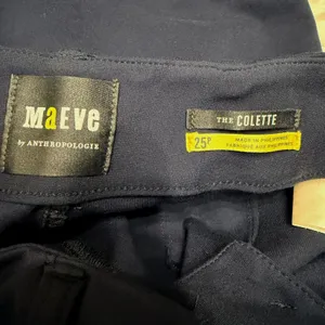 Maeve by Anthropologie The Colette Cropped Wide Leg Pants High-Rise- 25 Petite thumbnail 8