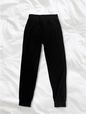 Edikted Black Graphic Sweatpants Size Small thumbnail 5