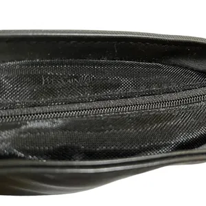Yves Saint Laurent YSL Opium Black Zip Pouch Cosmetic Bag Clutch Purse thumbnail 5