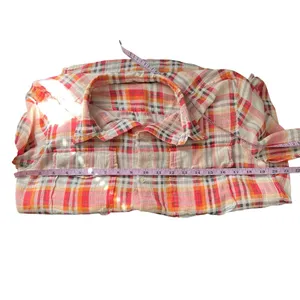 Golden TNA Plaid Gauzy Cotton Shirt Womens Small Western Country Rodeo Cowgirl thumbnail 11