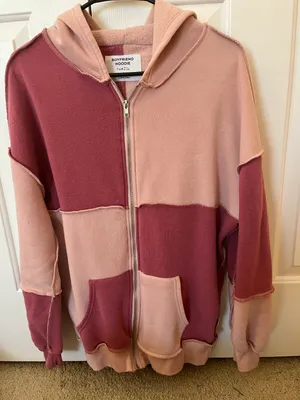 Rue 21 pink zip up thumbnail 1