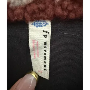 Free People Rocky Ridge Fleece Jacket Retro Gorpcore Women's Size Small thumbnail 12