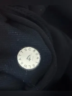 Lululemon Wunder Under Crop (Hi-Rise) *Full-On Luxtreme 21" True Navy size 4 Run thumbnail 3