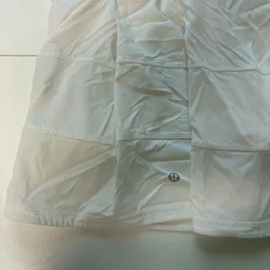Lululemon Pace Rival Skirt Tall Womens 10 White Pleated Tennis Skort Activewear thumbnail 2