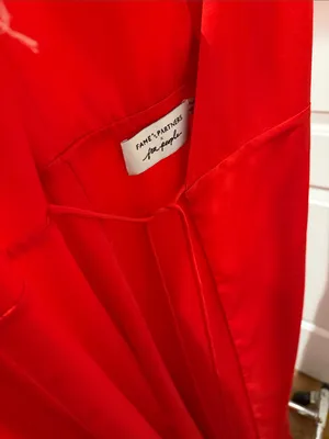 Free People + Fame And Partners The Bond Dress Size 2 MSRP: $229 Red‎ thumbnail 5