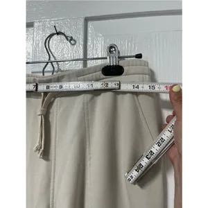 NWT Quince SuperSoft Fleece off white Joggers size S thumbnail 5