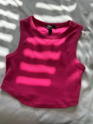 Hot Pink Forever 21 Top thumbnail 1