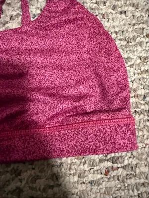Lululemon Energy Bra Rio Mist Pink Paradise Red Grape Pink Paradise - Size 8 thumbnail 5