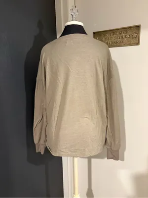Urban Outfitters Out From Under Long-Sleeve Henley Fleece Shirt with Snap Front thumbnail 3