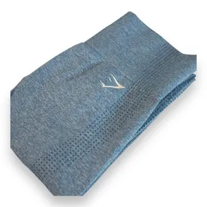 Gymshark Vital Seamless Legging‎ Ash Teal Compression Athletic Running Gym No Sz thumbnail 2