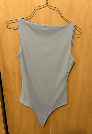 Abercrombie Gray Bodysuit thumbnail 1
