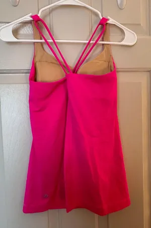 Lululemon Hot Pink  Tank thumbnail 2