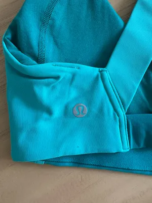 Lululemon Sweat Times Bra Spirit Green / Eucalyptus 6 thumbnail 3