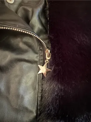 NWOT - 8 -LOLA THE BOY Black Faux Fur & Leather Jacket- Women's Stylish perfecto thumbnail 4