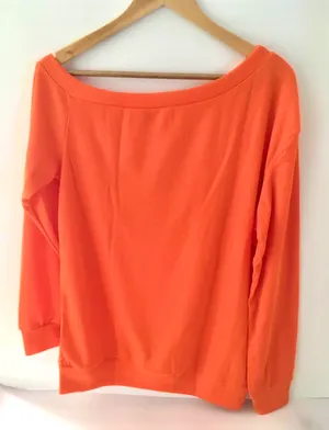 Pumpkin Sweatshirt, XL Orange thumbnail 2