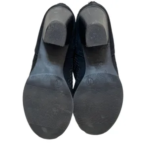 Report Footwear (7.5) Geometric Shapes Cut Out 2.5" Heel Ankle Booties thumbnail 4