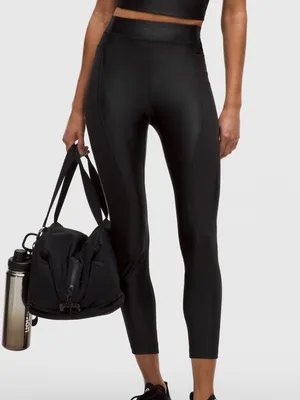lululemon athletica Black High-Rise Workout Leggings Size 0 thumbnail 2