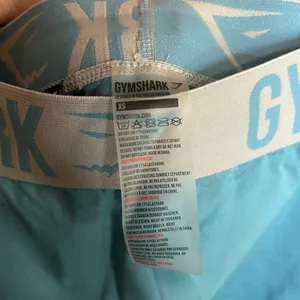 Gymshark Fit Seamless Leggings Blue Athletic Pants Elastic Waistband Size XS thumbnail 3