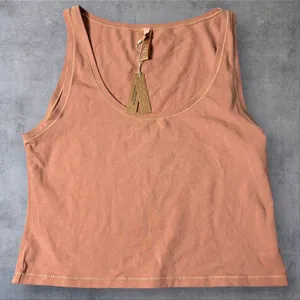 New SKIMS Cotton Tank Top Womens 3X Sedona Scoop‎ Neck Sleeveless Casual thumbnail 1