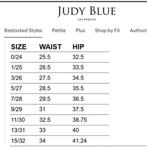 Judy Blue Relaxed Fit Jeans Women's Size 15/32 Style JB8271DK Distressed Casual thumbnail 14