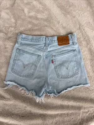 Levi’s High Rise Wedgie Denim Shorts thumbnail 2