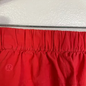 Lululemon Your True Trouser Pants Womens Size 4 Red Pull On Crop Stretch 24" thumbnail 7