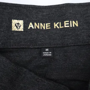 Anne Klein Womens Gray Marl Seamed Pull On Leggings Pants Size M thumbnail 2