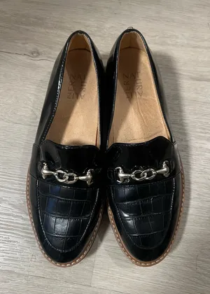 Naturalizer Horsebit Croc Embossed Loafers  thumbnail 1