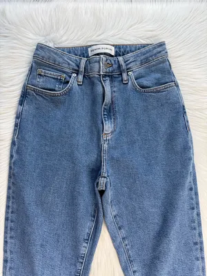 Denim Forum Aritzia High Rise Yoko Slim Jeans thumbnail 3