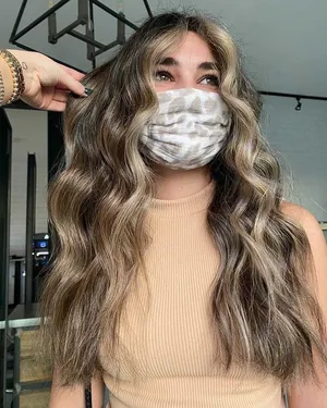 ZARA Turtleneck Tank Brown thumbnail 1