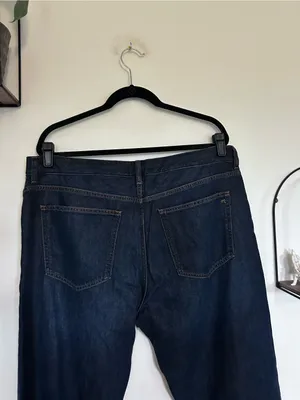 NWT Madewell The‎ Tall Curvy Dean Easy Straight Jean SoftDrape Foundry Wash 32T thumbnail 5