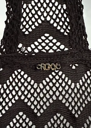 Roxy Black Swim Cover-Up No Size Tag (M) thumbnail 3