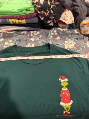 Dr. Seuss The Many Moods of The Grinch Graphic T-Shirt - Adult Medium Green thumbnail 9