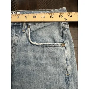 AGOLDE Jeans Women's Size 26 Button Fly High Rise 100%‎ Cotton Distressed #A5-8 thumbnail 4