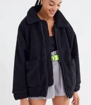 i am gia I. AM. GIA. Pixie Coat fur black iamgia i.am.gia thumbnail 2