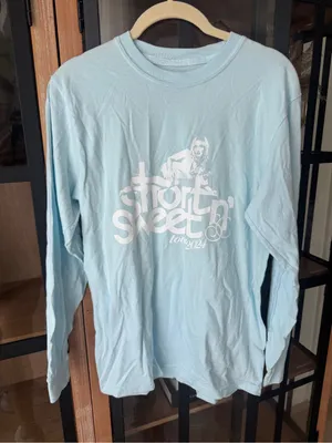 Sabrina Carpenter tour short n’ sweet 2024 album concert merch long sleeve tee thumbnail 1