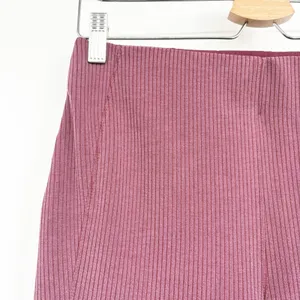 Lululemon Womens Ribbed Softstreme High-Rise Flared Lounge Pants Garnet Size 8 thumbnail 4