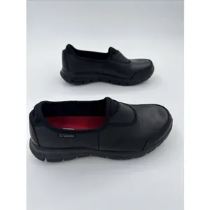 Skechers Women's Sure Track Trickel Work Slip Resistant Work Shoes Black Size 9 thumbnail 2