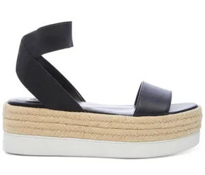 Kylee Black Espadrille Platform thumbnail 2