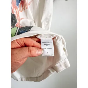 Daydreamer Vintage White David Bowie 1973 Pinups Graphic Cotton Tee Shirt S thumbnail 3