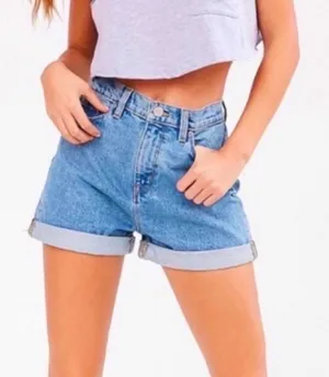 BDG Jean Shorts Urban Outfitters High-Rise Mom Denim thumbnail 1