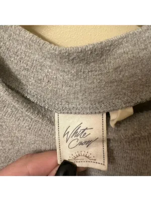 White Crow Mock Neck Sweater Small Color Block thumbnail 4