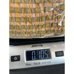 Free EST Free People Boho Mustard Plaid Blouse Peasant Top Balloon Sleeve Tie thumbnail 12