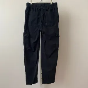 Gap Cotton Relaxed Gorpcore Hiking Utility Pockets Cargo Pants Small Black thumbnail 4