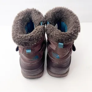 THE NORTH FACE Brown Chilkat lll Heat Seeker Mid Calf Fur Trim Boots 8.5 Winter thumbnail 6