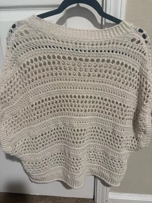 American eagle crochet sweater  thumbnail 2