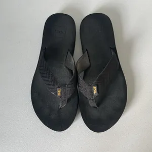 Teva Mush II Flip-Flop Sandals Shoes Black Supportive Comfort Women's Size 7 thumbnail 7